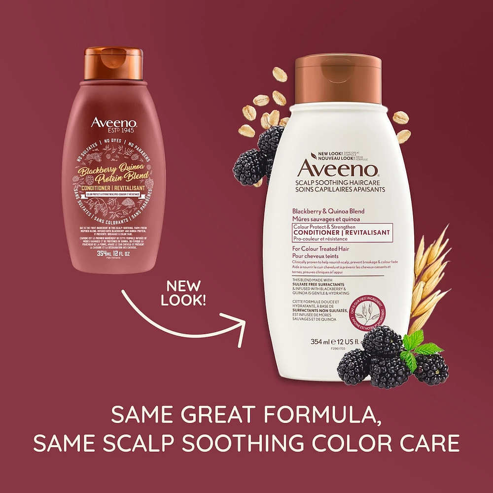 Revitalisant Mûres sauvages et protéines de quinoa Pro-couleur et résistance