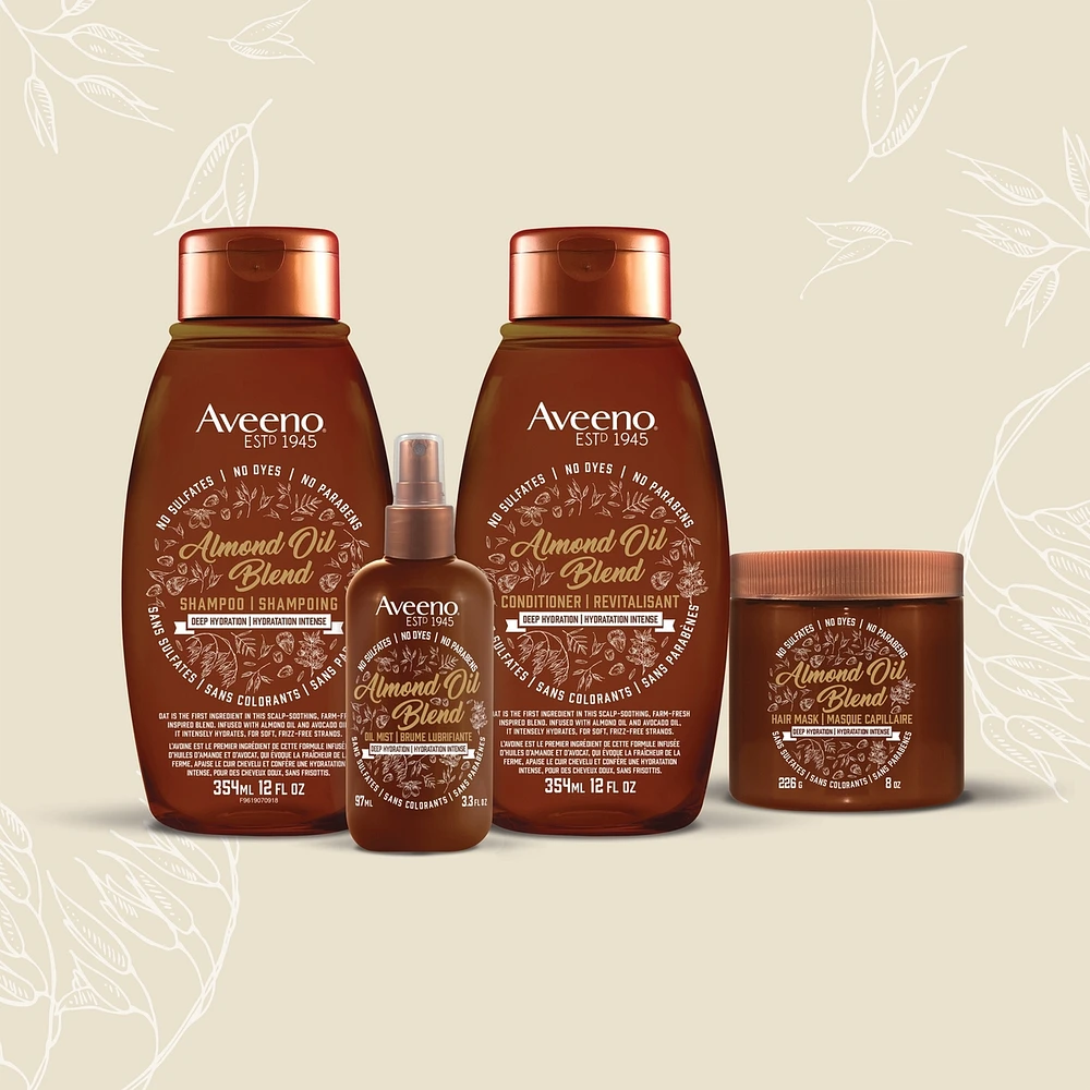 Almond Oil Blend Shampoo for Deep Hydration