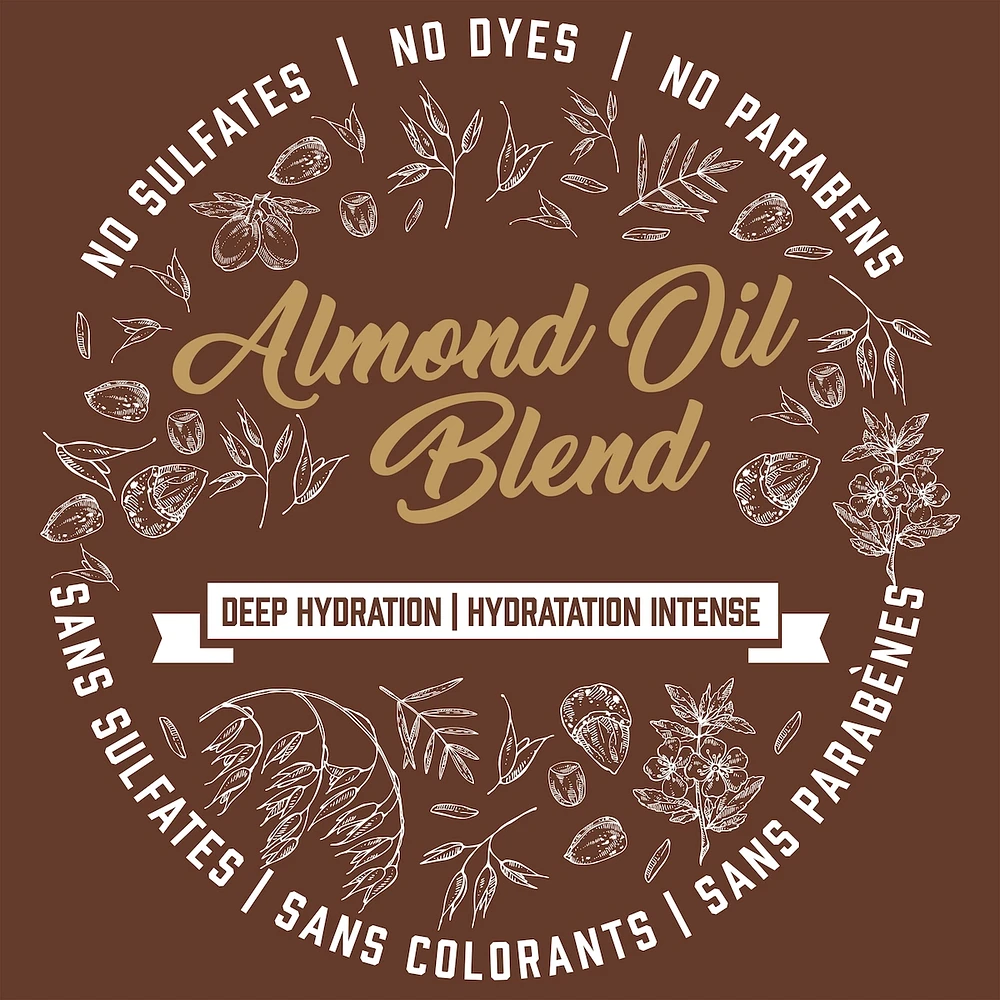 Almond Oil Blend Shampoo for Deep Hydration