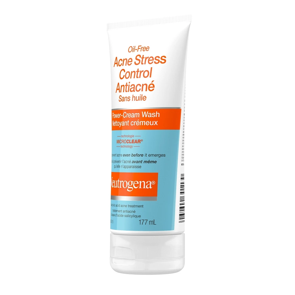 OIL-FREE ACNE STRESS CONTROL® Power-Cream Wash