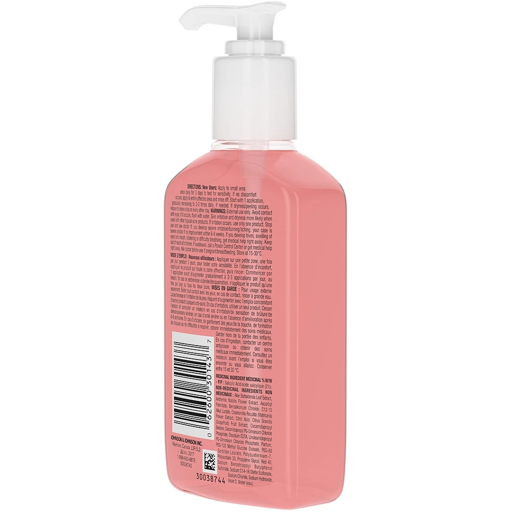 Oil-Free Acne Wash Pink Grapefruit Facial Cleanser