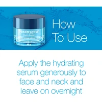 Hydro Boost Night Pressed Hyaluronic Acid Serum