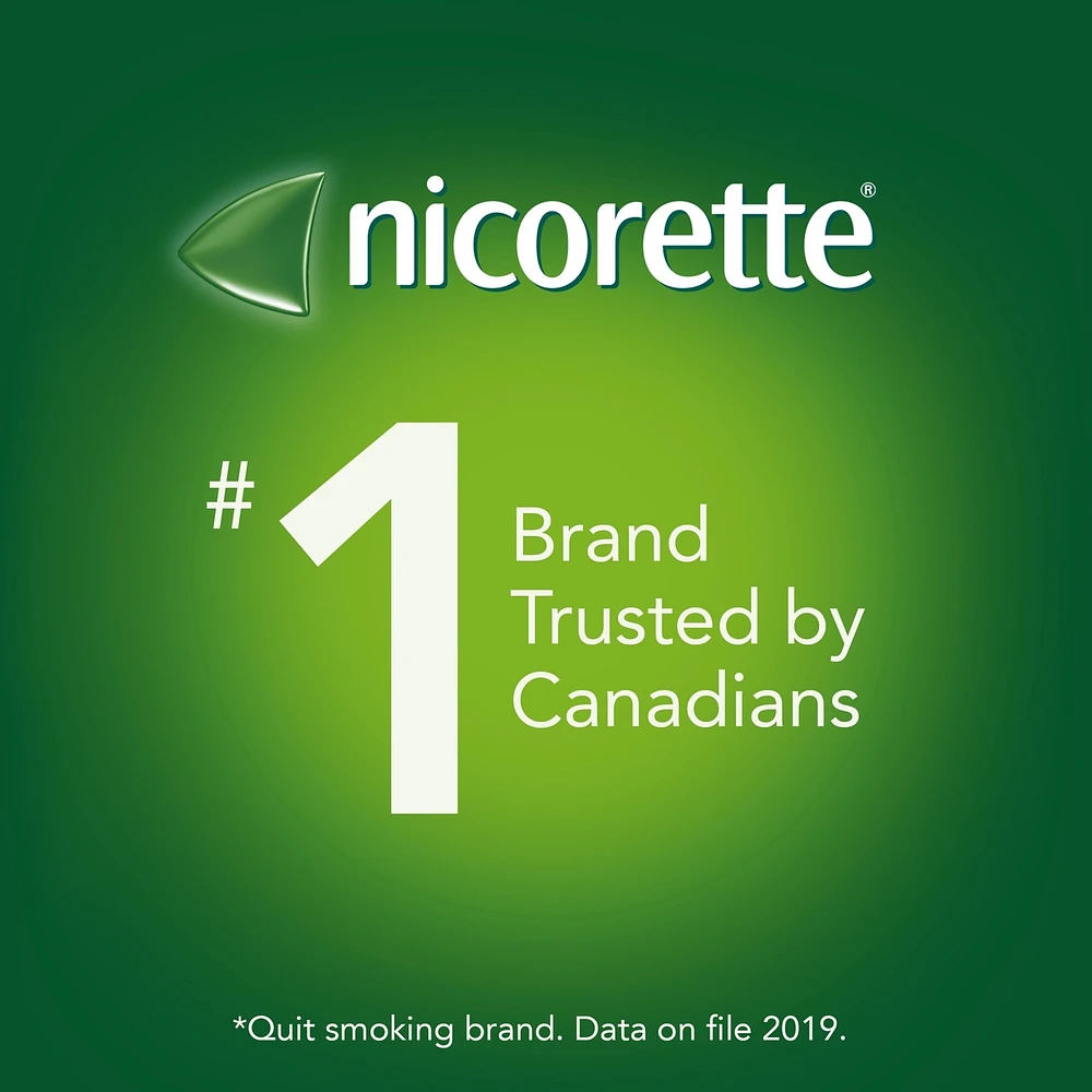 Nicotine Gum, 4 mg, Spearmint