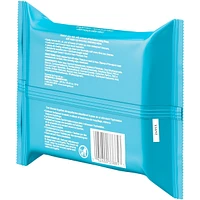 HydroBoost Facial Cleansing Makeup Remover Wipes with Hyaluronic Acid, compostable wipes made with 100% plant-based fibers