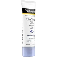 Ultra Sheer Face Sunscreen Lotion Broad Spectrum SPF 45