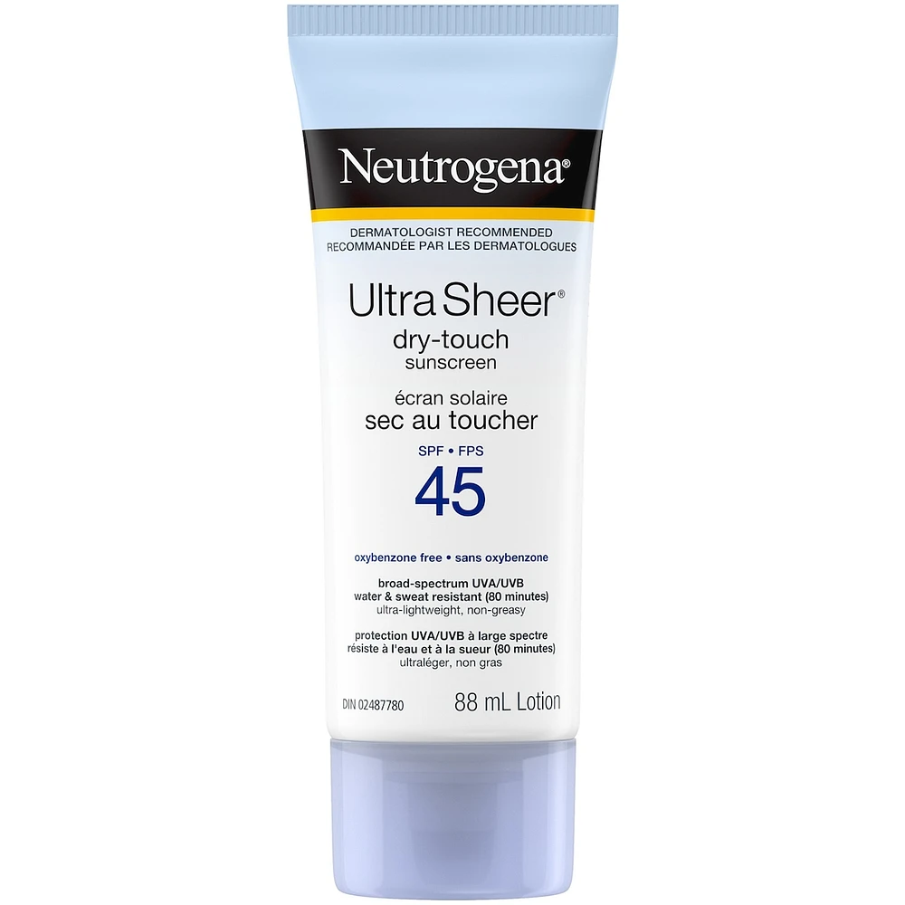 Sunscreen Lightweight dry-touch, SPF 45