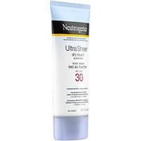 Lotion écran solaire  Ultra Sheer Sec au toucher avec FPS 30