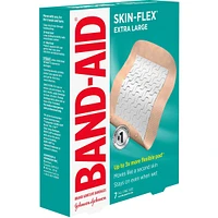 Band-Aid Skin-Flex Adhesive Bandages, Extra Large, 7 ea