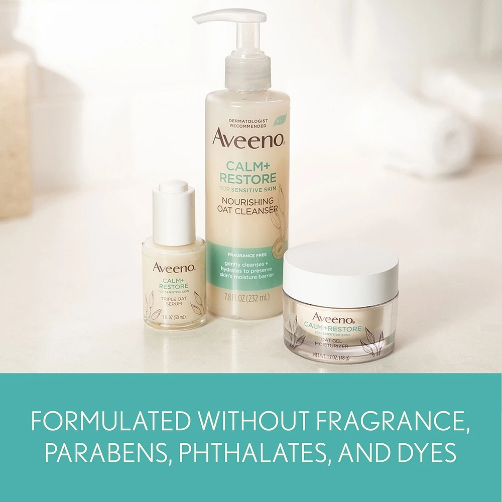 Calm + Restore Nourishing Oat Cleanser for Sensitive Skin