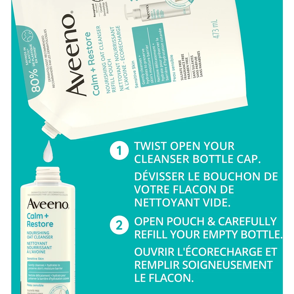 Calm + Restore Nourishing Oat Cleanser for Sensitive Skin