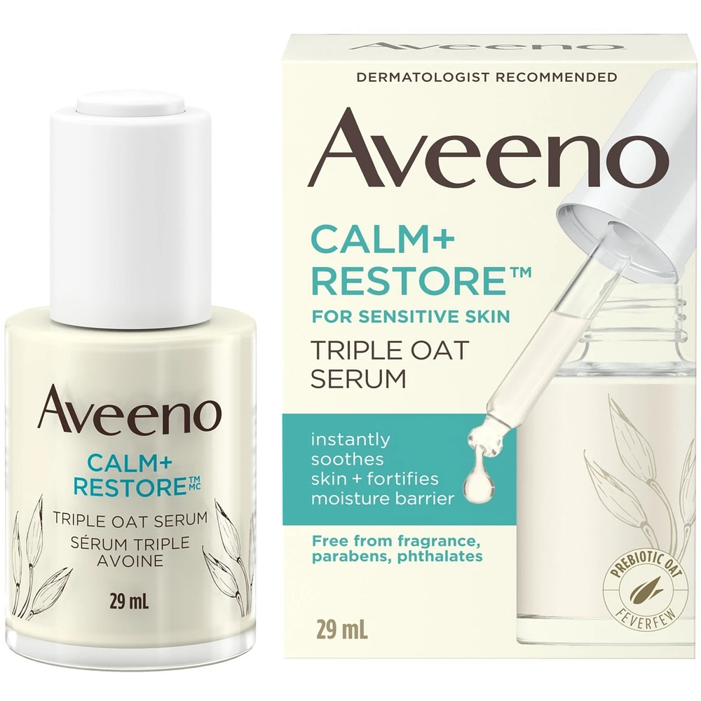 Calm + Restore Triple Oat Serum for Sensitive Skin