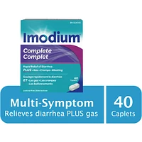Complete Antidiarrheal and Gas Relief Caplet