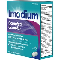 Complete Antidiarrheal and Gas Relief Caplet