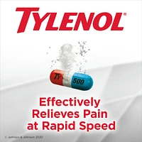 Tylenol Extra Strength Pain Relief Acetaminophen 500mg Rapid Release Gels, 120 Count