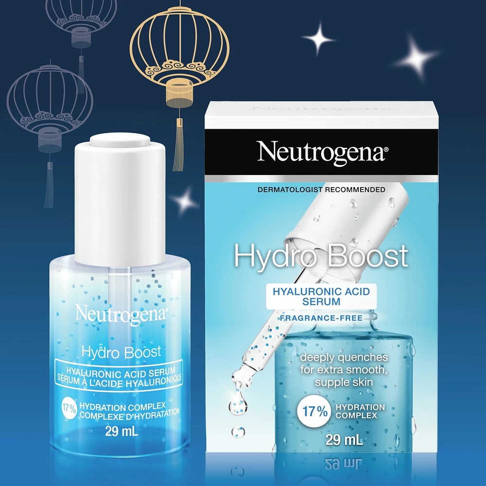 Hydro Boost Hyaluronic Acid Face Serum with Vitamin B5, 29mL