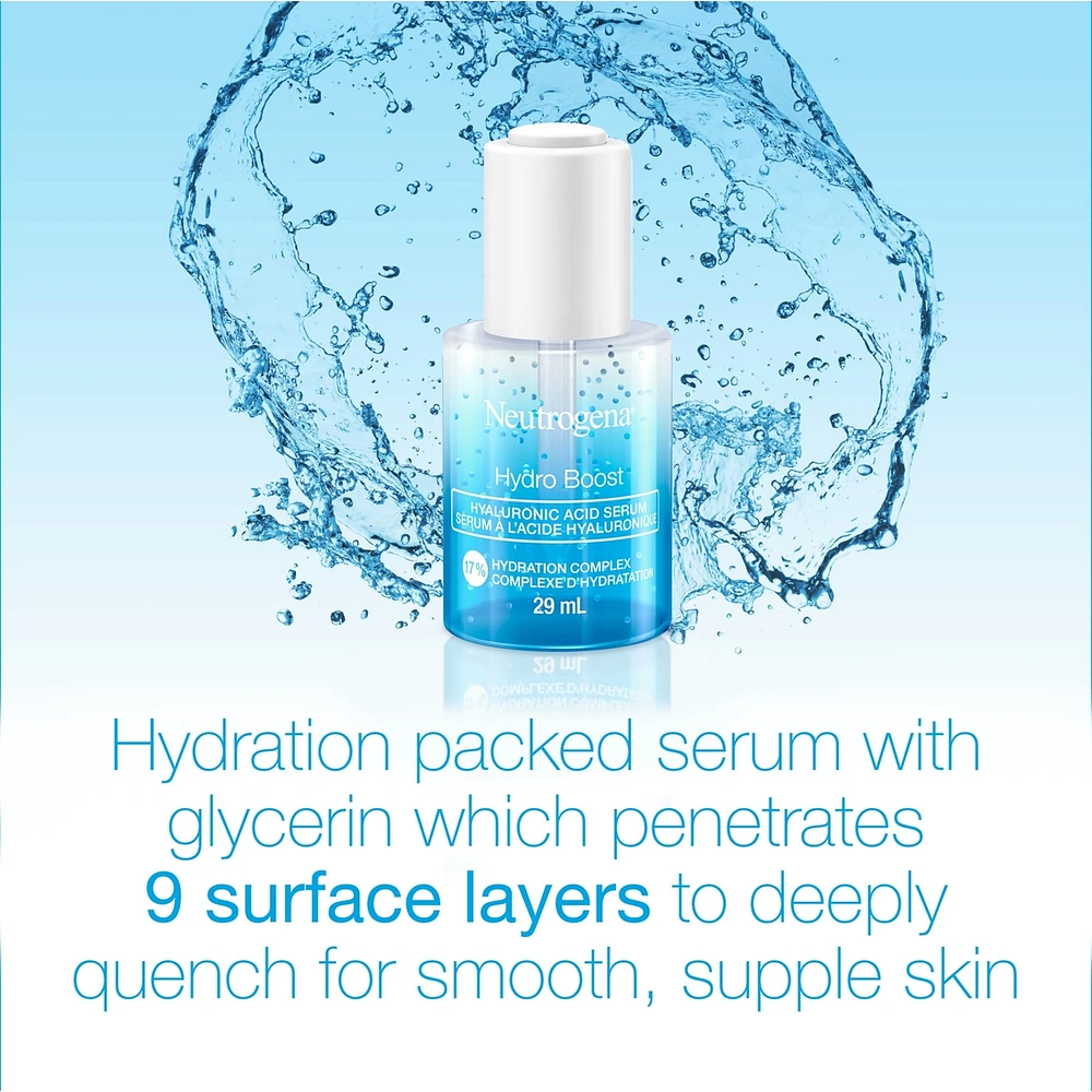 Hydro Boost Hyaluronic Acid Face Serum with Vitamin B5, 29mL