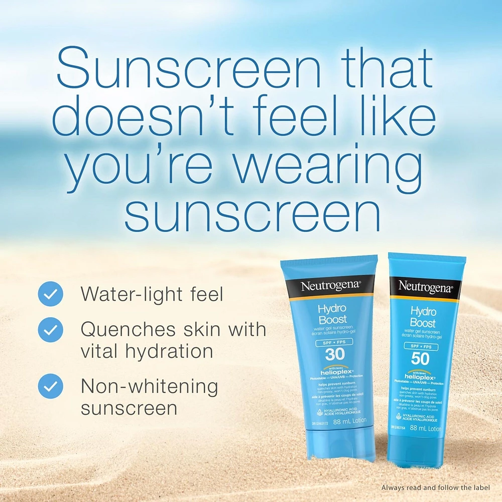 Hydro Boost Water Gel Lotion Sunscreen SPF 50