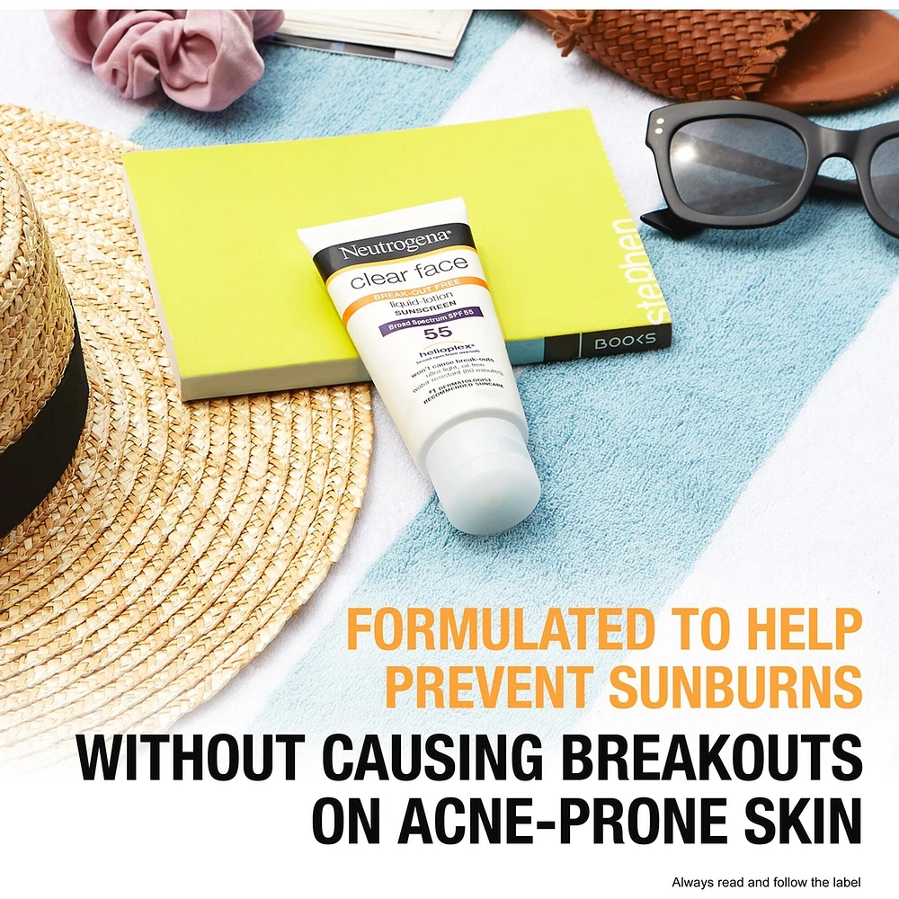 Clear Face Sunscreen SPF 50