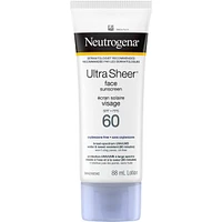 Ultra Sheer Face Sunscreen SPF 60