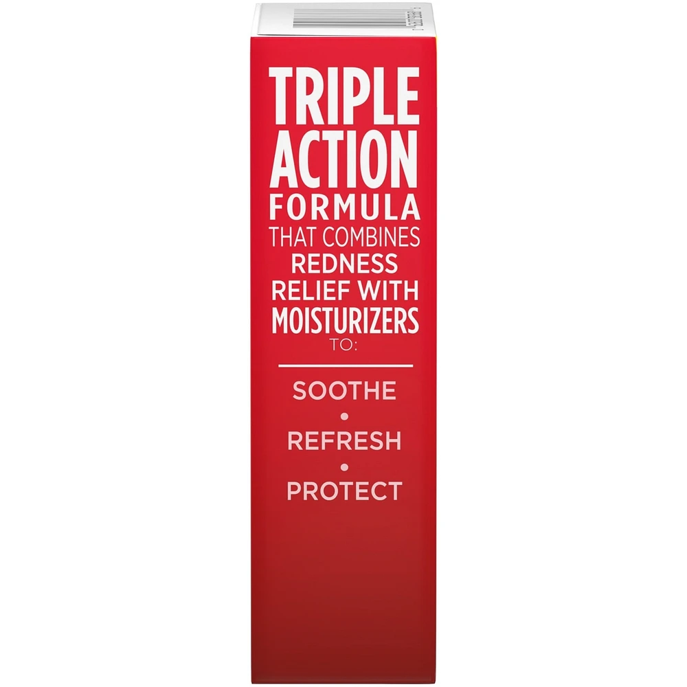 Triple Action Eye Drops - Polyethylene Glycol, Hydrochloride - Dry Eyes, Red Eye, Strained Eyes, Tired Eyes
