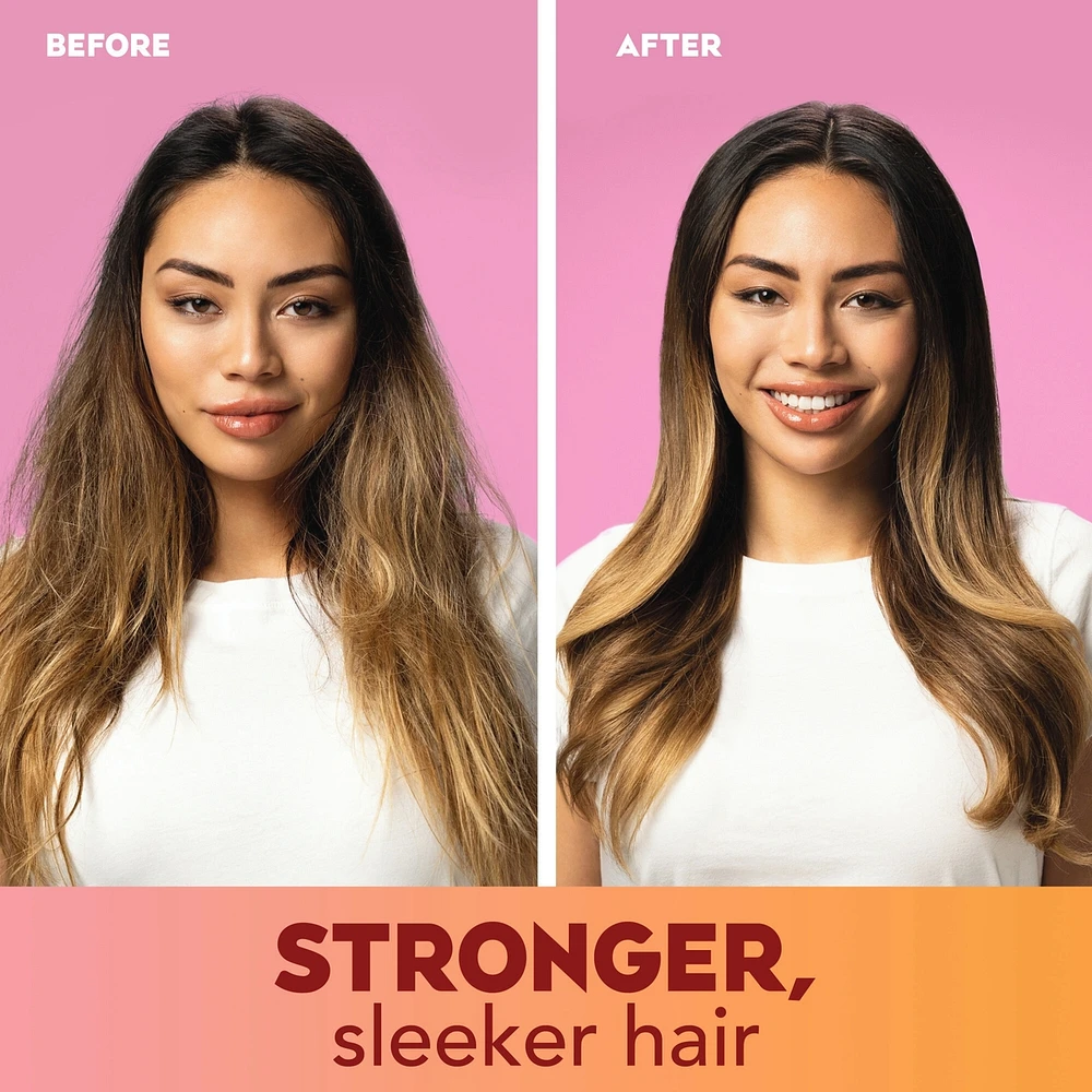 Frizz-Free + Keratin Smoothing Oil Miracle Gloss Spray, 5 in 1, De-frizz Hair, Shiny Hair, Keratin, Argan Oil