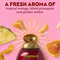 Frizz-Free + Keratin Smoothing Oil Shampoo, 5 in 1, for Frizzy or Shiny Hair