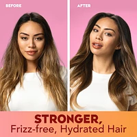 Frizz-Free + Keratin Smoothing Oil Conditioner, 5 in 1, for Frizzy Hair, Shiny Hair