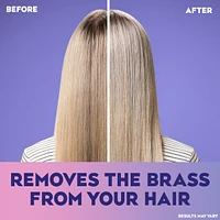 Blonde Enhanced + Purple Toning Shampoo, Blonde-Toning to Personalize Your Blonde