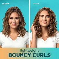 Lightweight + Coconut Fine Curls Shampoo, Lightweight, Shampoo for Curly Hair, Coconut Water Shampoo, Flaxseed Oil, Citrus Oil