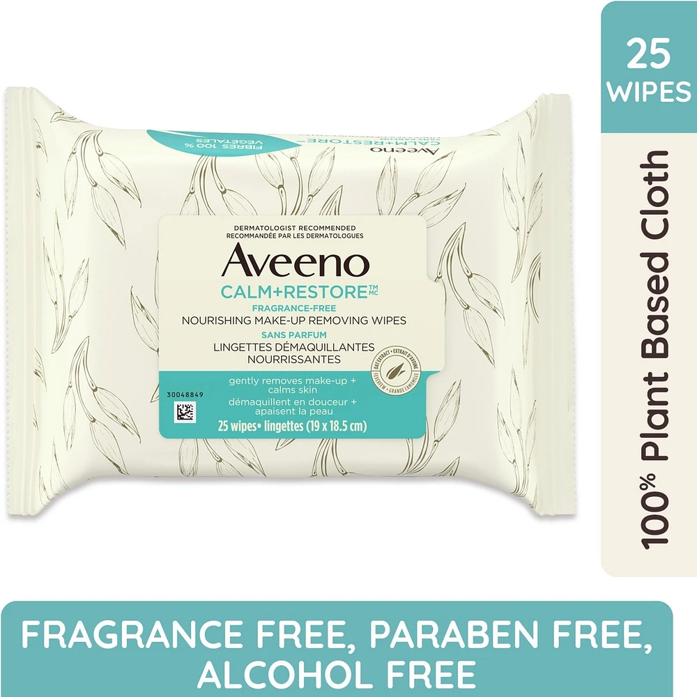 Calm + Restore Nourishing Make-Up Removing Wipes