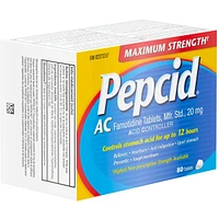 AC Maximum Strength All-Day Acid Indigestion Medicine, 80 ea