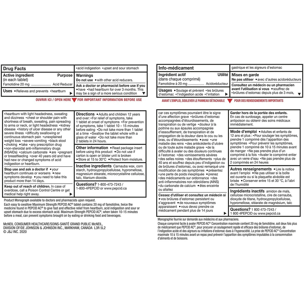 AC Maximum Strength All-Day Acid Indigestion Medicine