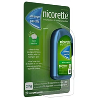 Nicotine Lozenges, 2mg, Mint, 20 Count