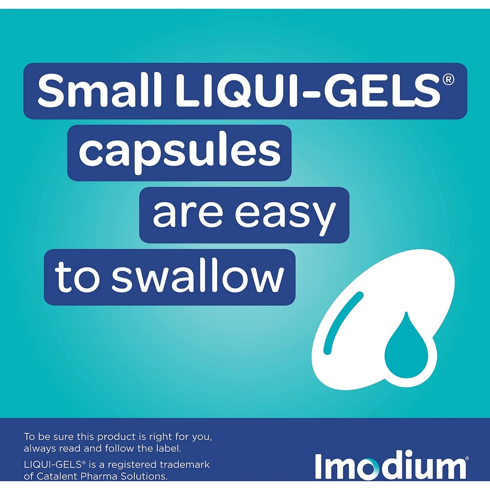 Imodium Liquid Gels 12s