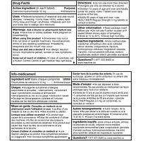 Reactine Rapid Dissolve Allergy Relief, Extra Strength, 48 Tablets