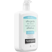 Daily Foaming Facial Cleanser, Makeup Remover Face Wash, Ultra Gentle