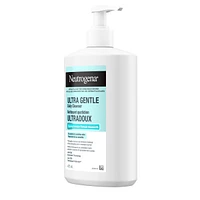 Daily Foaming Facial Cleanser, Makeup Remover Face Wash, Ultra Gentle