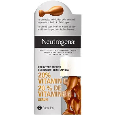 Rapid Tone Repair 20% Vitamin C Serum Capsules