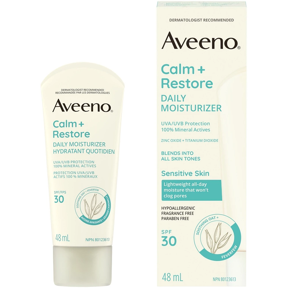 Calm Restore Daily Face Moisturizer SPF 30