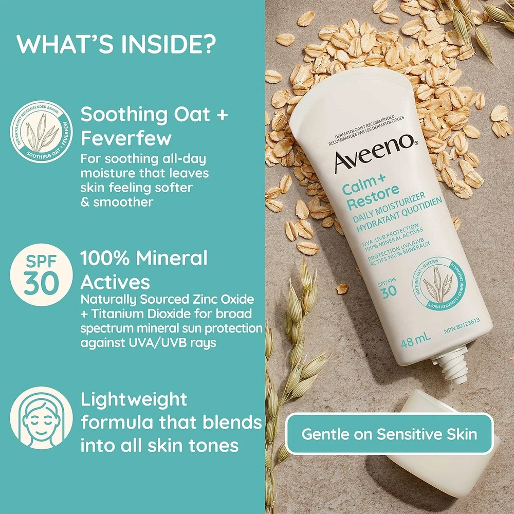 Calm Restore Daily Face Moisturizer SPF 30