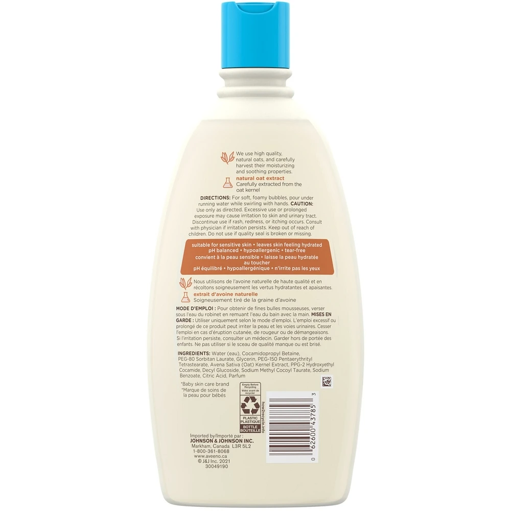 Baby Bubble Bath for Sensitive Skin