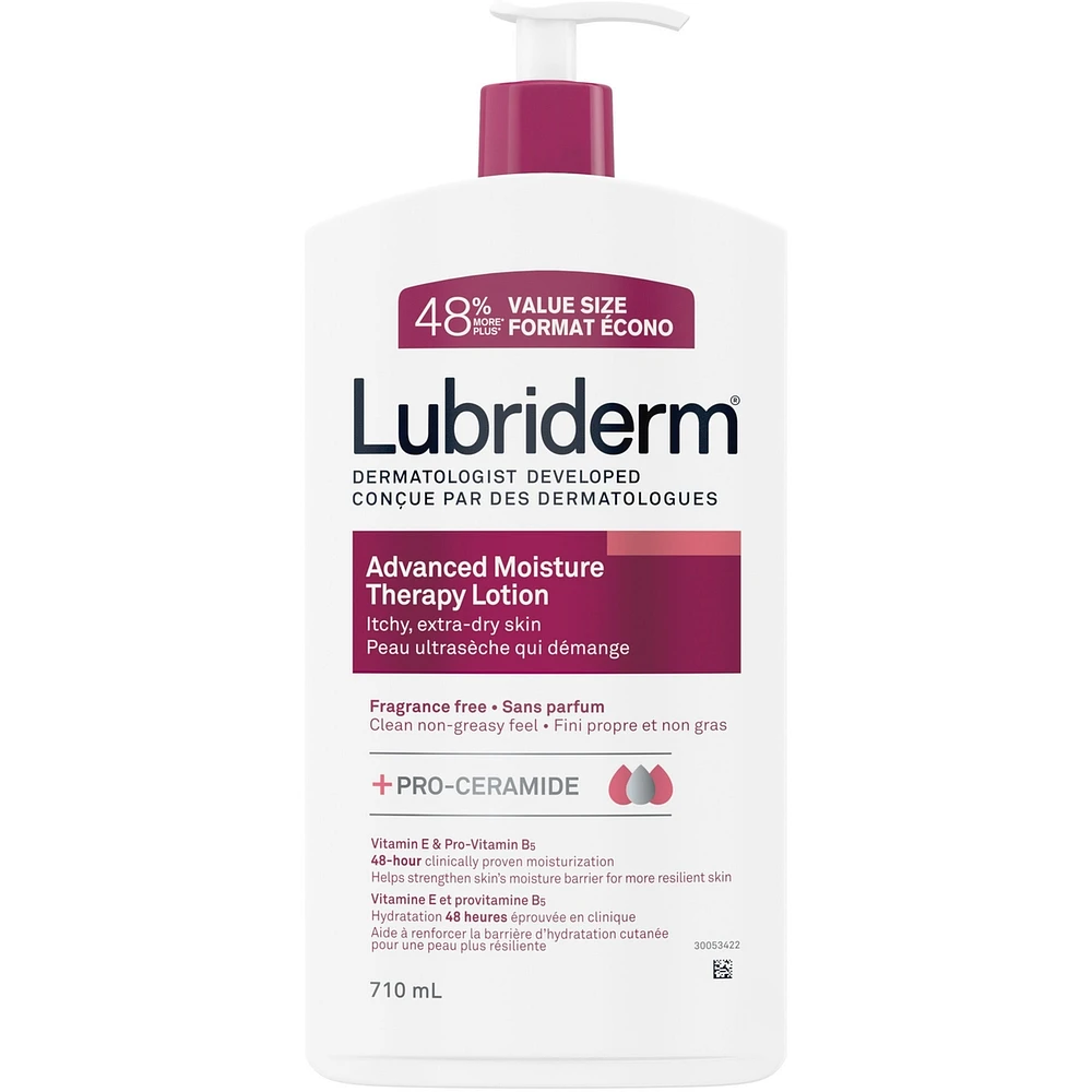 Advanced Moisture Therapy Lotion, Vitamin E, Pro-Vitamin B5, Pro Ceramide, Dry Skin