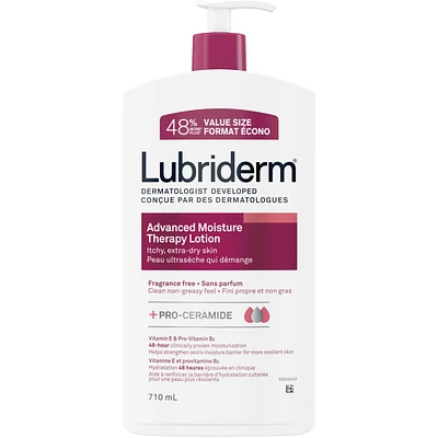Advanced Moisture Therapy Lotion, Vitamin E, Pro-Vitamin B5, Pro Ceramide, Dry Skin