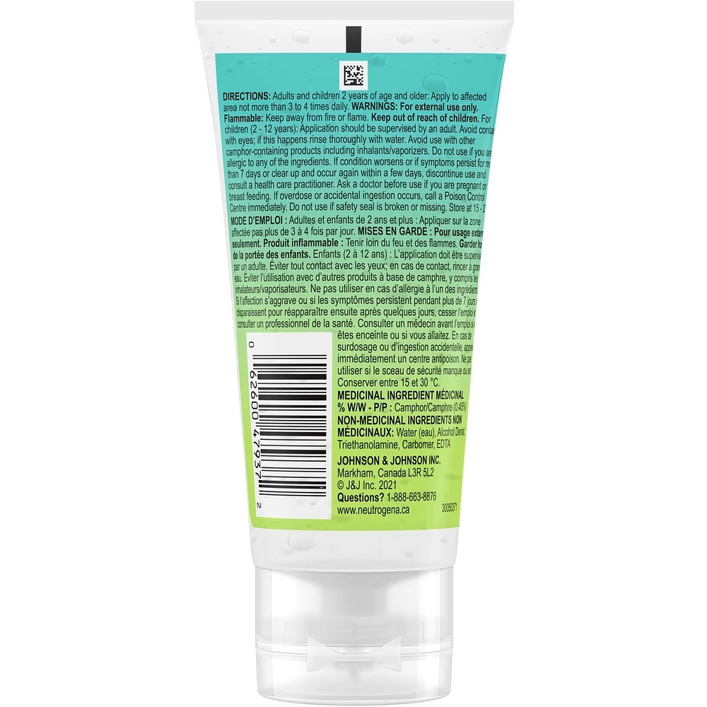 Sun Rescue After Sun Medicated Relief Gel - Camphor External Analgesic- Sunburn Relief Gel