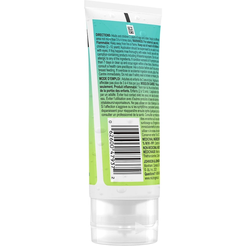 Sun Rescue After Sun Medicated Relief Gel - Camphor External Analgesic- Sunburn Relief Gel