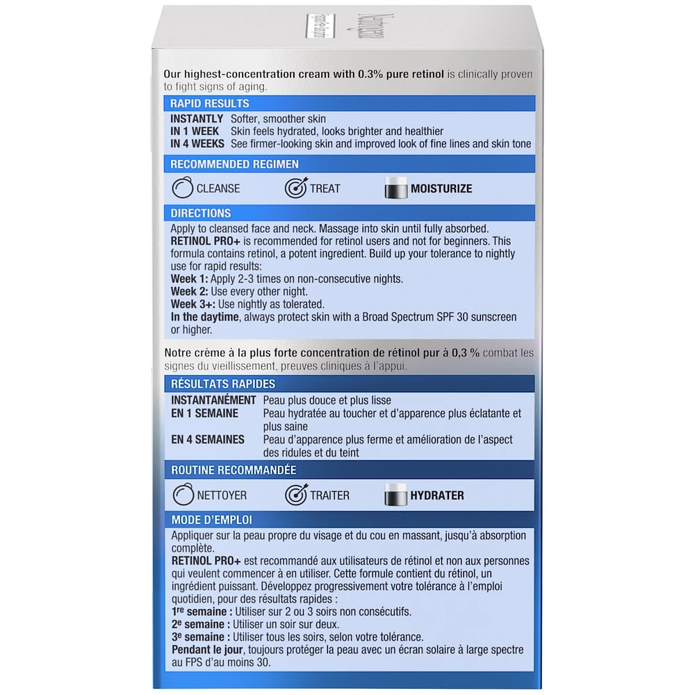 Rapid Wrinkle Repair 0.3% retinol Pro Night Cream