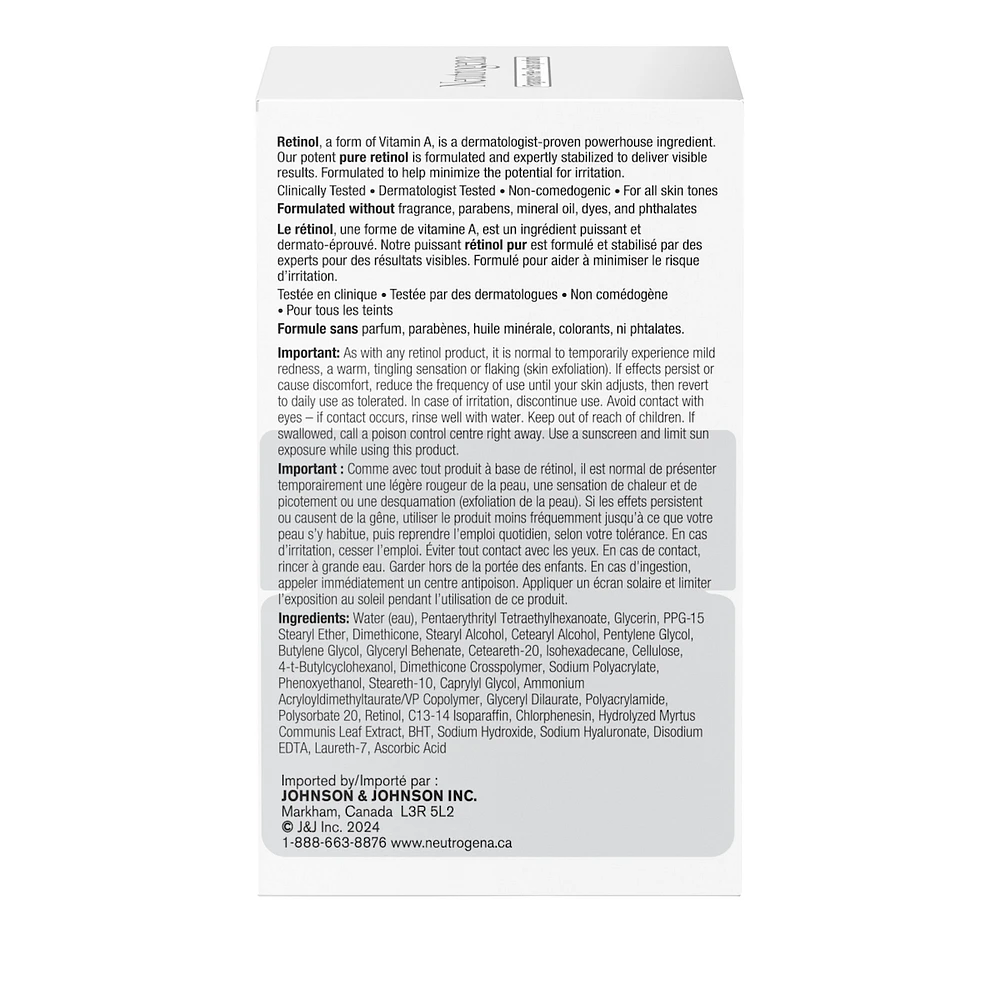 Rapid Wrinkle Repair 0.3% retinol Pro Night Cream