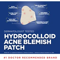 Hydro Seal Acne Blemish Patch - Hydrocolloid Pimple Patches, Face Pimple Spot Care