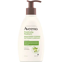 Positively Radiant Brightening Cleanser- Makeup Remover, Soy Extract Face Cleanser, Remove Oil, Smooth Skin Tone