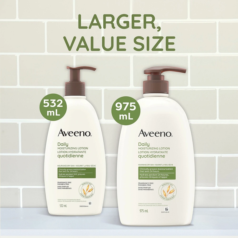 Daily Moisturizing Body Lotion, Fragrance Free